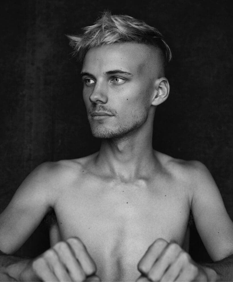 Men's cut at Salon X Papas