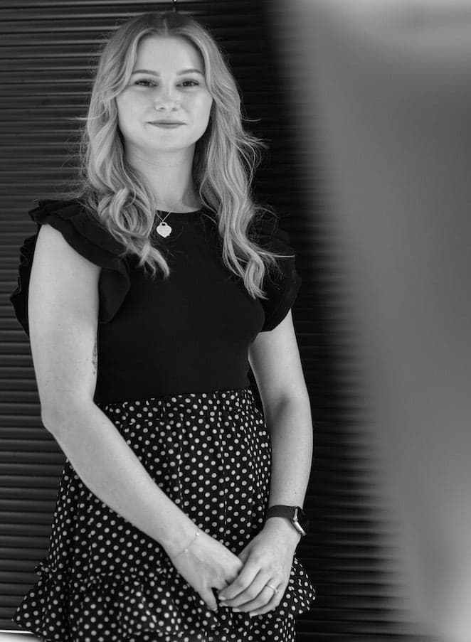 Tahlia Read, emerging stylist at Salon X Papas